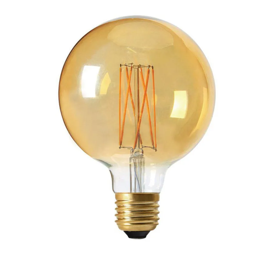 ELECT LED 3-STEP DIM Globe Gold 125mm