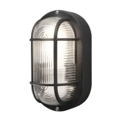 Elmas vegglampe utendørs IP44 - Svart