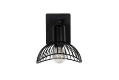 Elsa justerbar vegglampe - Svart