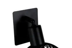 Elsa justerbar vegglampe - Svart