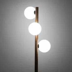 Estera wood gulvlampe 3-lys
