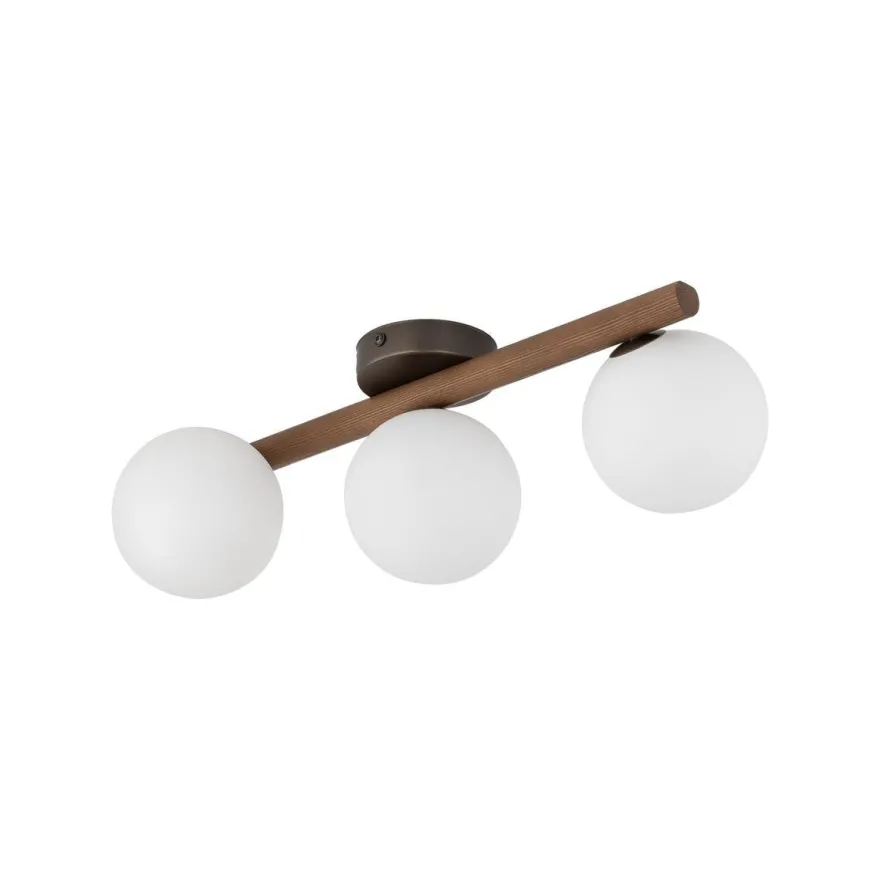 Estera wood taklampe 3-lys