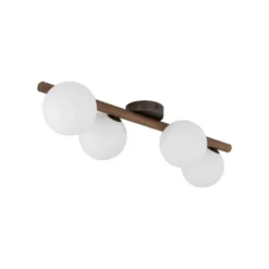 Estera wood taklampe 4-lys