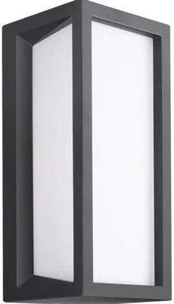 Faro 250 vegglampe utendørs Colour Switch 9W IP65 Dimbar - Antrasitt grå