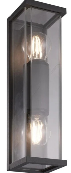 Finestra minor duo vegglampe - Antrasitt