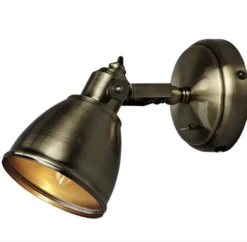 Fjellbacka Vegglampe Antikk - Messing