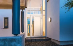Frame round maxi vegg/taklampe 22W 3000 Kelvin IP66 Dimbar