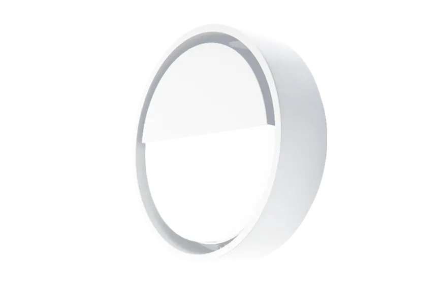 Frame round vegglampe 7W 3000 Kelvin IP66 Dimbar