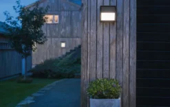 Frame square vegglampe 7W 3000 Kelvin IP66 Dimbar