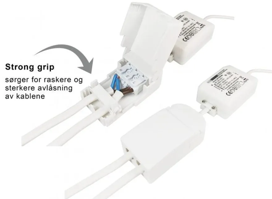 Georgia 360 lavtbyggende downlight dobbel 2x7W 2700K RA97 Dimbar IP44 - Svart