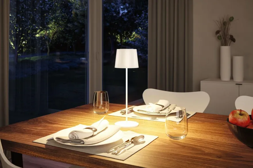 Gilo portabel bordlampe oppladbar 2,8W 2700 Kelvin IP44