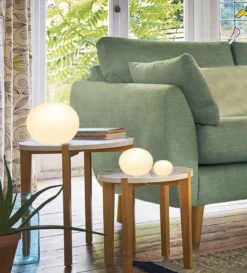 Globus bordlampe 18 cm