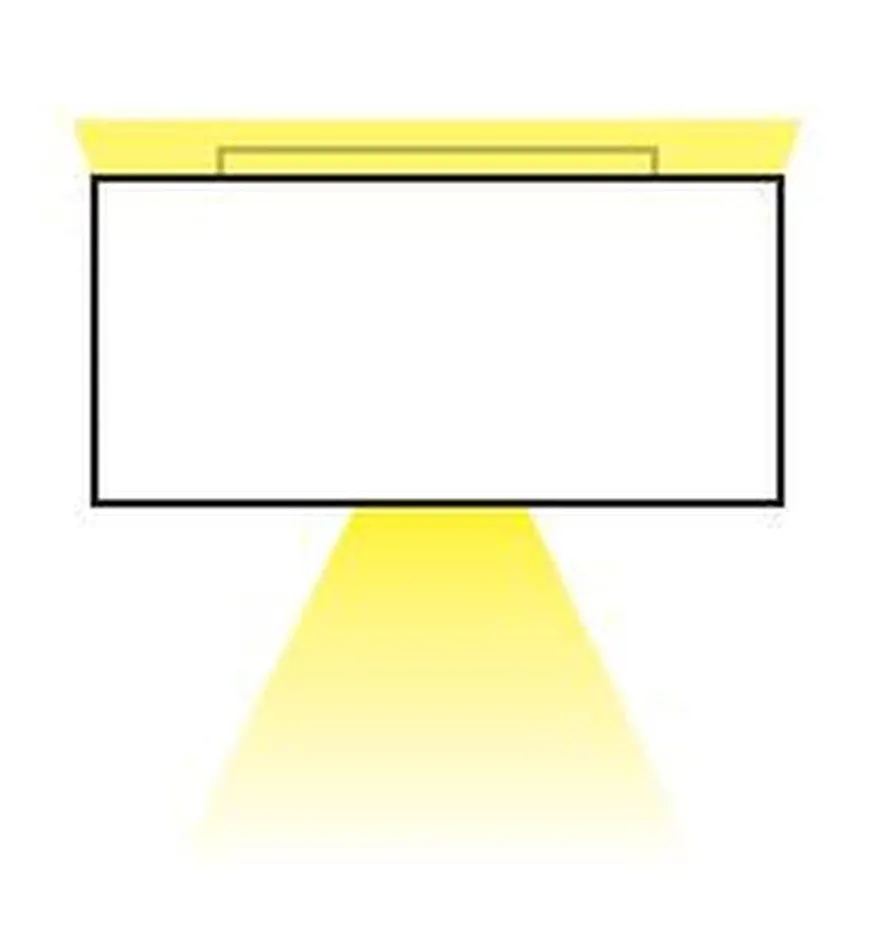 Halo 105 utenpåliggende downlight 8,9W Dimbar - Hvit