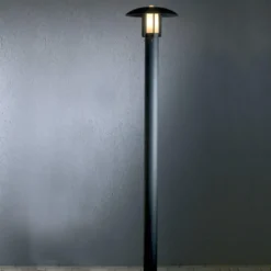 Heimdal stolpe Svart 200cm