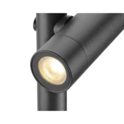 Helia slim dobbel spot med jordspyd 2x6W 3000 Kelvin IP65