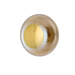 Horizon taklampe/vegglampe S Golden Smoke/gull
