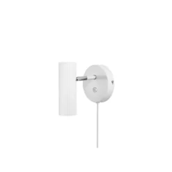Hubble vegglampe - Hvit