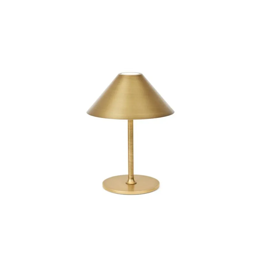 Hygge bordlampe 19 oppladbar - Antikk