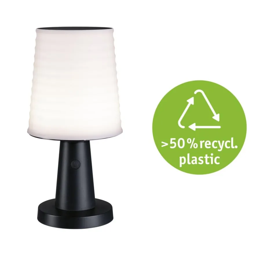 Ilanga portabel bordlampe oppladbar 2,1W 2700 Kelvin IP44 - Solcelle