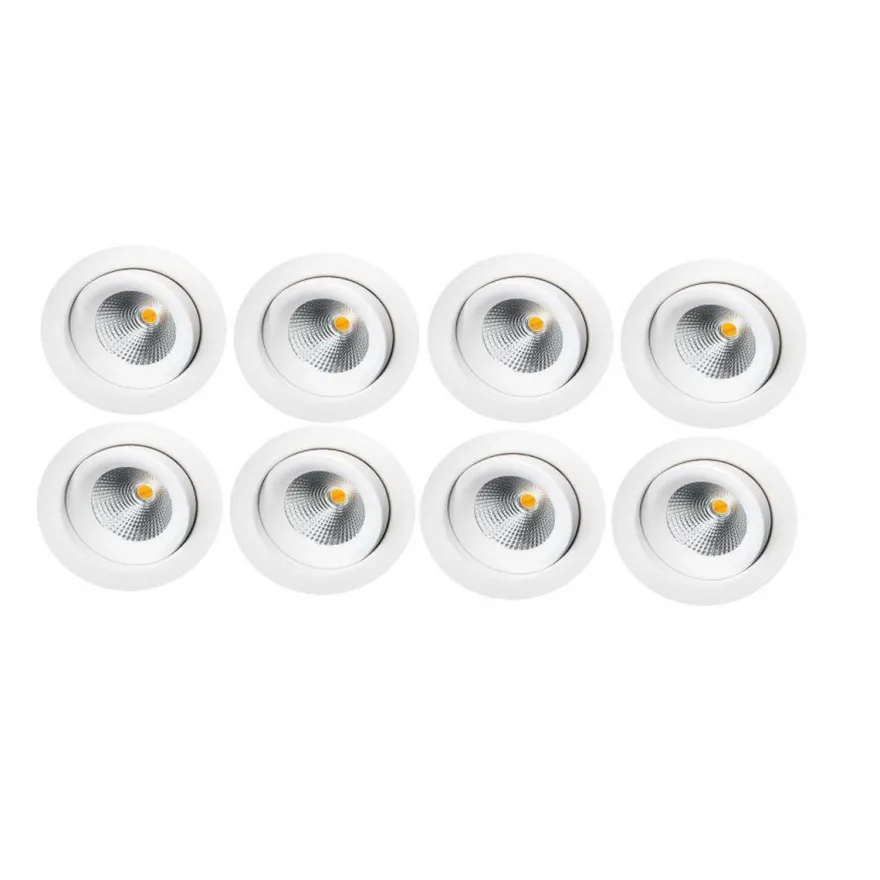 Junistar Eco IsoSafe 8 pack 6W LED 2700K