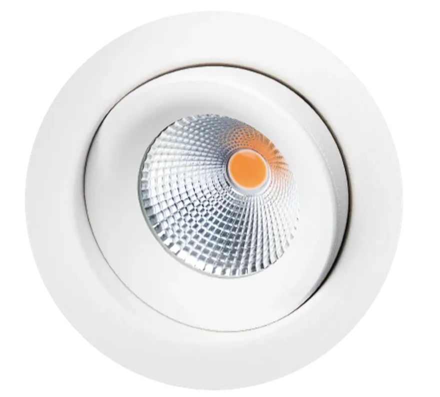 Junistar Eco IsoSafe 6W LED 2700K - Matt hvit