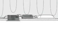 Junistar Eco IsoSafe 6W LED 2700K - Matt hvit