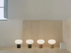 Karl-Johan bærbar bordlampe - Grå