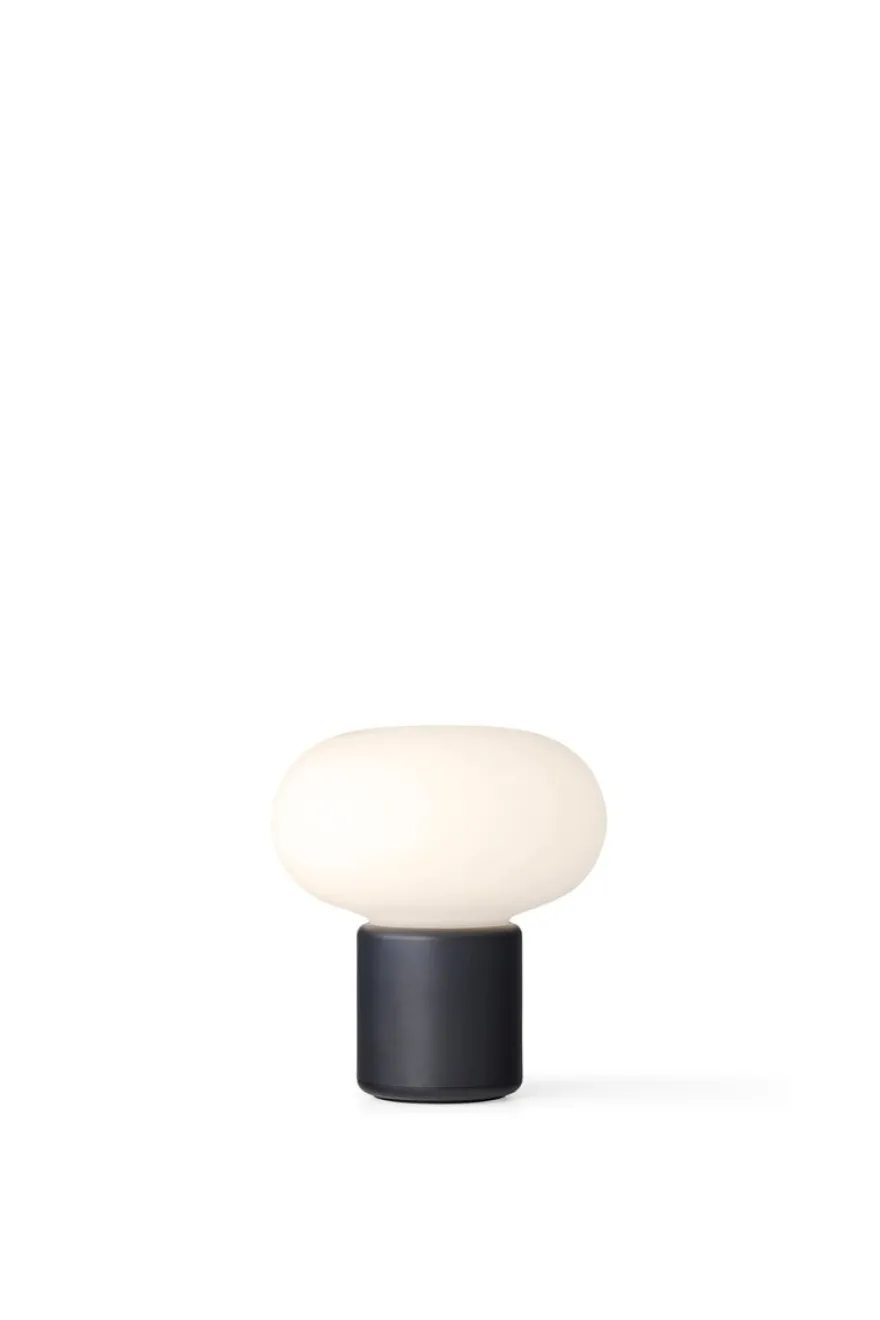 Karl-Johan bærbar bordlampe - Svart