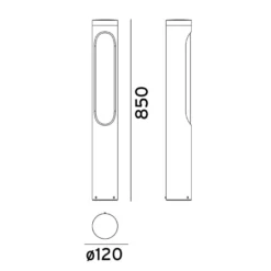 Kisa 5180 Pullert 85 cm 8,8W 3000 Kelvin