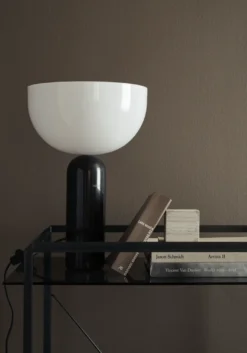 Kizu bordlampe - svart marmor - L