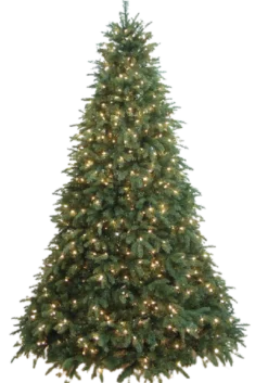 Kunstig juletre 180 cm 40% PE og 60% PVC 300 LED varmhvit