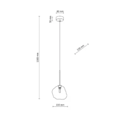 Lava takpendel 1-lys