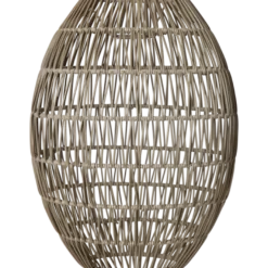 Linde utendørs lampeskjerm 30 cm IP44 - Grå/beige