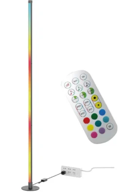 Linq gulvlampe med fjernkontroll og appstyring