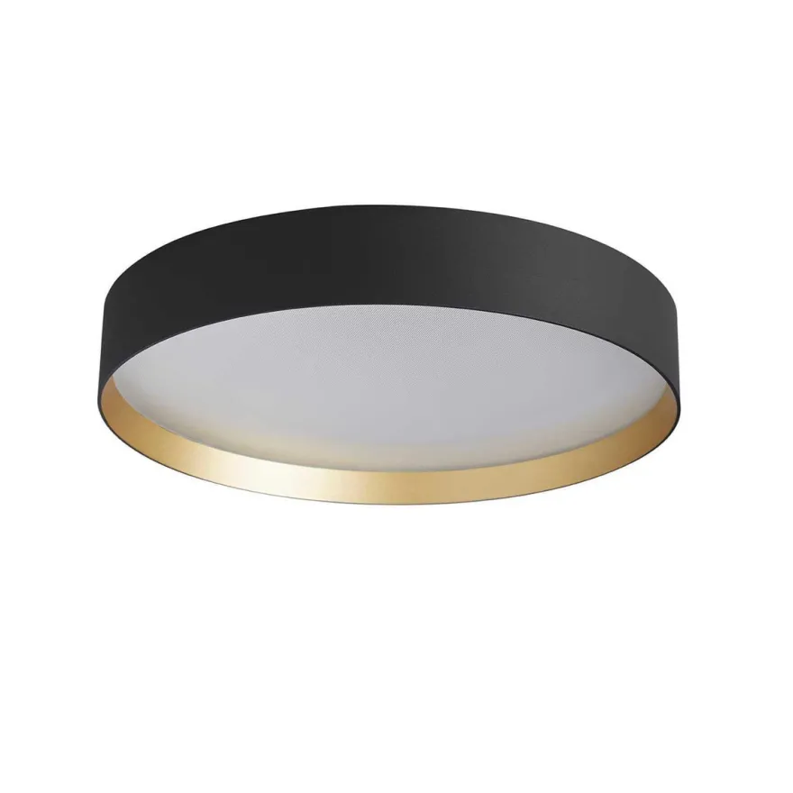 Lucia taklampe 45 cm 24 watt dimbar - Svart/Gull farget