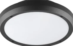 Luno taklampe 30 cm utendørs IP65 13W 3000K IK6 - Grafitt grå