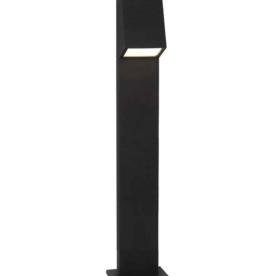 Luton pullert 100 cm m/stikkontakt E27 - Svart