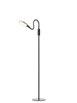 Mamba gulvlampe 5,5W 3000K 3 step dim - Svart