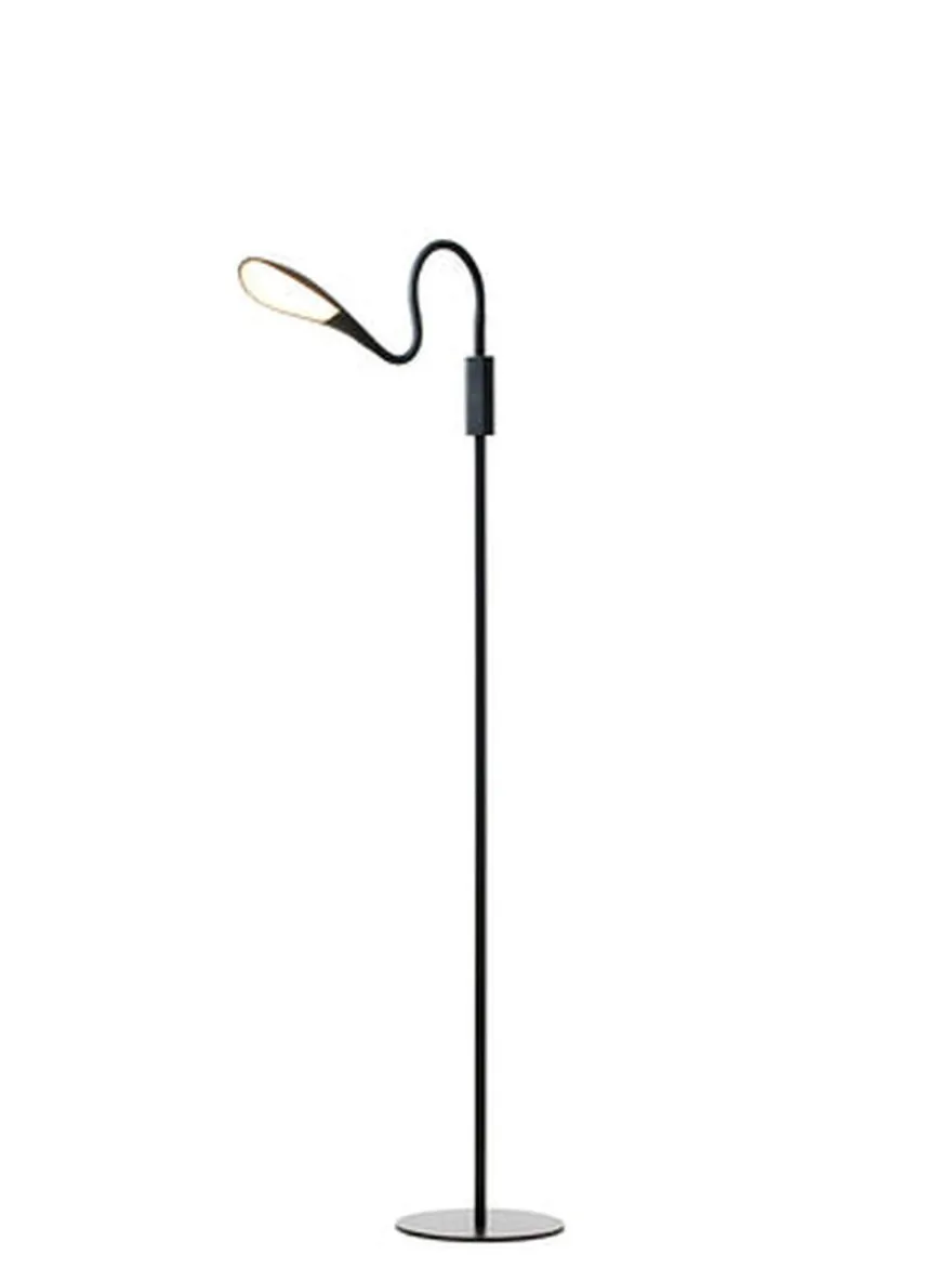 Mamba gulvlampe 5,5W 3000K 3 step dim - Svart
