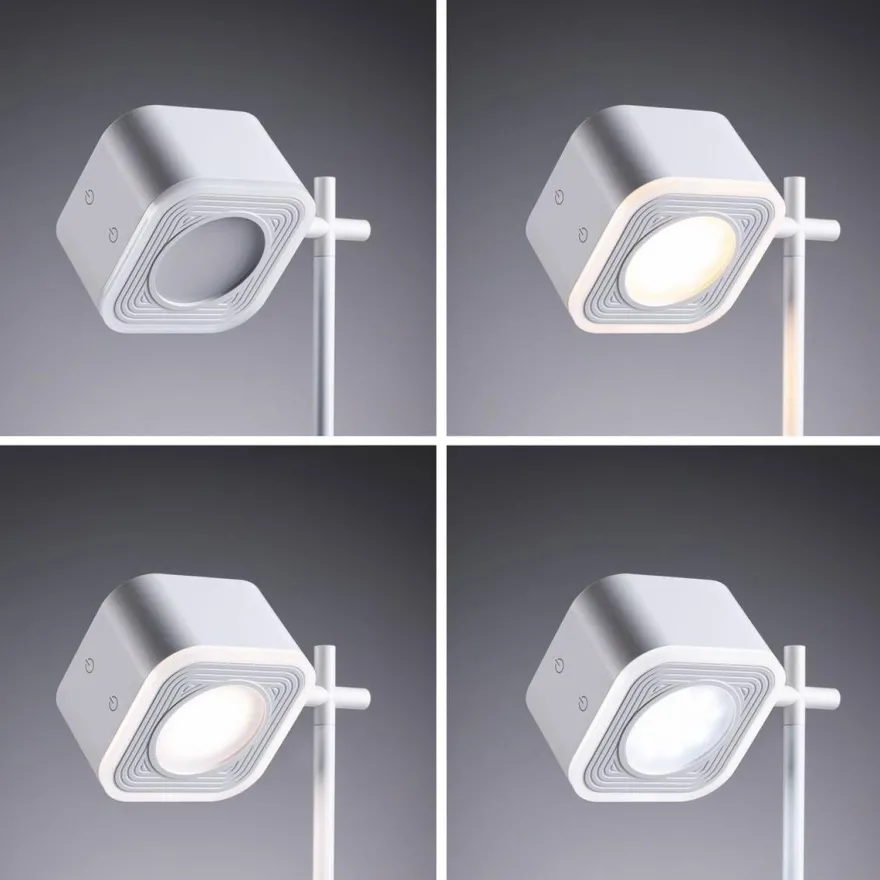 Mobil portabel bord/vegglampe oppladbar 1,6W 2700-6500 Kelvin