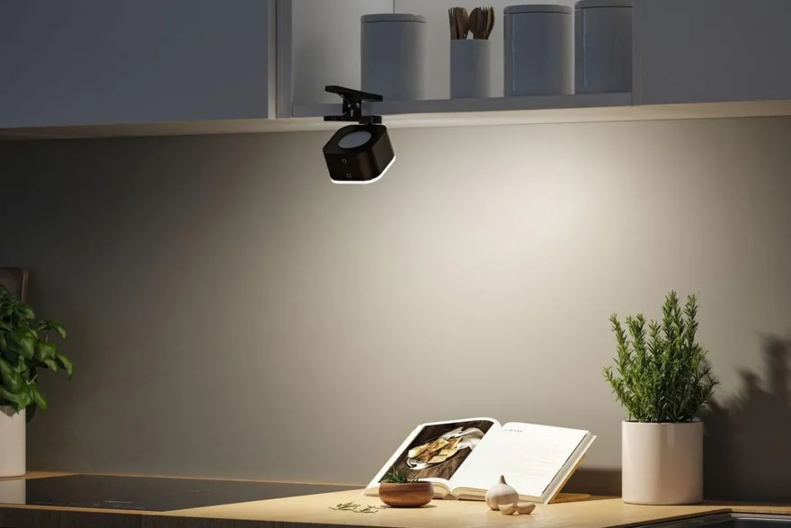 Mobil portabel bord/vegglampe oppladbar 1,6W 2700-6500 Kelvin