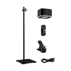 Mobil portabel bord/vegglampe oppladbar 1,6W 2700-6500 Kelvin