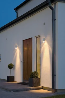 Modena vegglampe II ned - Hvit