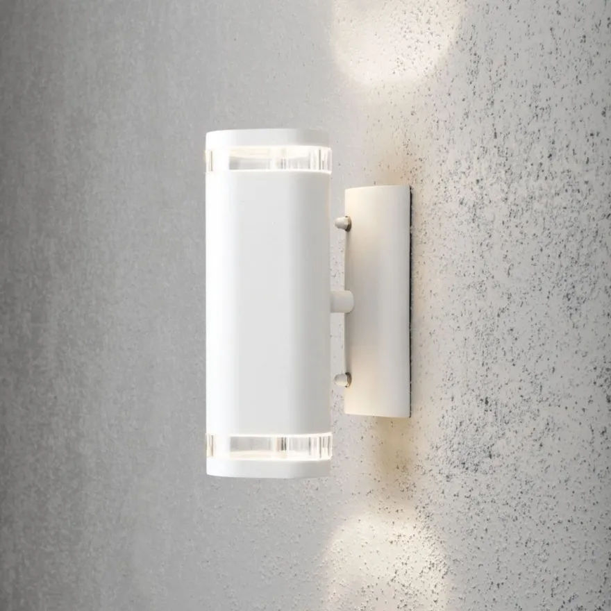 Modena vegglampe I opp/ned - Hvit