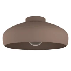 Mogano takplafond 40 cm E27 - Mokka