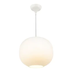 Navone takpendel 30 cm - Hvit/Messingfarget