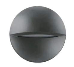 Nerine 140 vegglampe utensdørs 3,2W coloure switch 3000/4000K IP65 - Antrasitt grå
