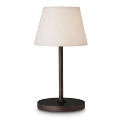 New Northern bordlampe oppladbar utendørs IP44 2W - Hvit/Antikk kobberfarget