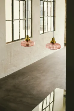 New Wave Optic taklampe - Rosa