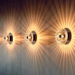 New Wave Optic 26 Wall Lamp - Klar